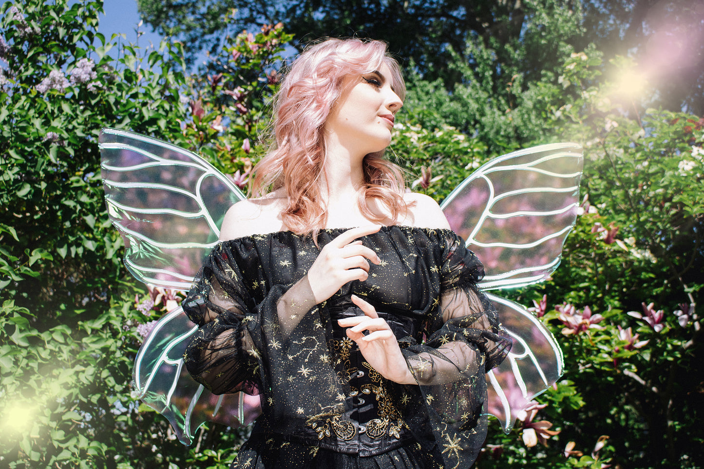 Blossom Wit - Magische Vleugels voor Feeën en Elven | Betoverende Designs voor Fantasy Kostuums | by Odette Design